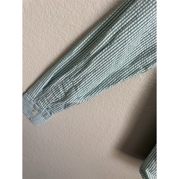 Banana Republic Shirt Mens Medium Striped Button Down Standard Fit Casual Work - Picture 8 of 8